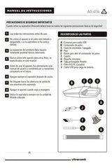Aspiradora Recargable Ultracomb As-4114 60w Hepa Usb 3 Accesorios Rosa