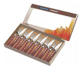 Juego De Cubiertos 12 Piezas Tramontina Polywood 21199/796 Marrón