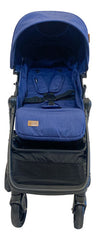 Cochecito Paseo Bebesit 1321 T-flex Azul Reclinable 15kg Css Azul Negro