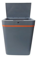 Cesto De Basura Con Sensor Inteligente Vivendi 51303 De 15l Gris