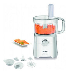 Multiprocesadora Atma Mp8405p De 1.2l 650w 2 Vel + Pulsador Color Blanco