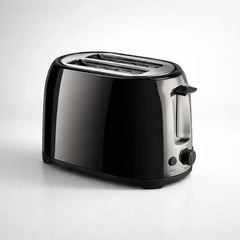 Tostadora Eléctrica Enova 750w 2 Posiciones Negra Negro