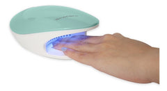 Cabina Uv Led Uñas Esculpidas Semi Gel Smart Touch Bessence Color Celeste/blanco