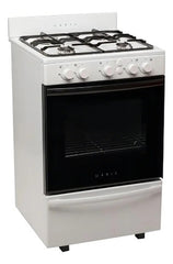 Cocina A Gas Orbis 858bc4 Blanca C/visor Y 4 Hornallas Cts Blanco