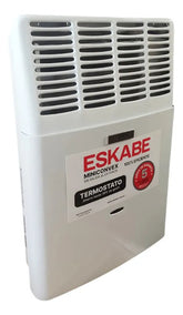 Calefactor A Gas Sin Salida Miniconvex Eskabe 3000kc S21 Mx3 Blanco