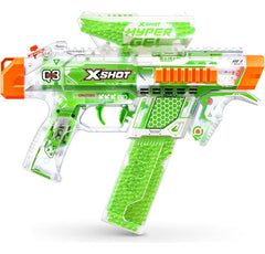 Lanza Hyper Gel Pistola Zuru Xshot Glow In The Dark 5000 Css Verde