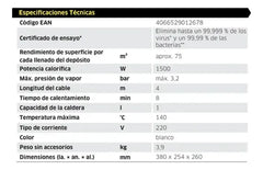 Limpiadora A Vapor Multiuso Karcher Sc2 3,2bar 1500w Blanca