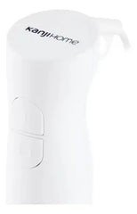 Minipimer Mixer Kanji 2 Velocidades Cuchilla De Acero Inoxidable 800whats Blanco