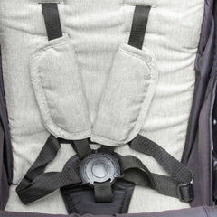 Coche De Paseo Bebesit 1390-e Gris Con Manillar Rebatible Gris Plateado