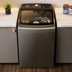 Lavarropas De Carga Superior Whirlpool Wwh10at Titanio 10kg