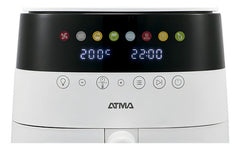 Freidora De Aire Atma Fr248 1750w 8 Litros Y Control Táctil Blanco
