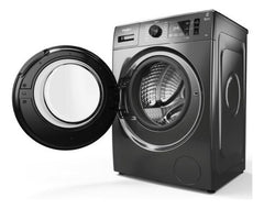 Lavarropas Automático Whirlpool Wnq80as Titanium De 8.0 Kg Gris