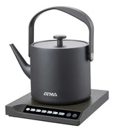 Pava Eléctrica Atma Digital 0.5 Litros Con Corte Automático Acero Inoxidable Negro