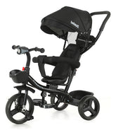 Triciclo C/ Manija Barra De Empuje Bebesit Sl1870-v1o-2 360° Negro