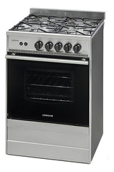 Cocina Gastronómica A Gas Longvie Bistró 31501xs 4 Hornallas Acero Inoxidable
