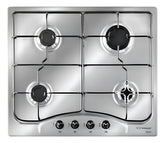 Anafe De Empotrar Ormay Spazio Ix Inox Multigas 4 Hornallas Gris