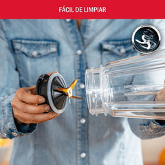 Licuadora Moulinex Lm82ad10 Perfect Mix De 1.75l 1200w - Plateado