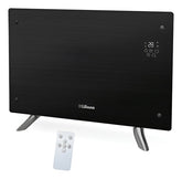 Calefactor Panel Vidrio Pie/pared Liliana Decowarm Ppv451 Cs Negro