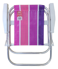 Sillon Bajo Aluminio Botafogo 1 Posicion Hasta 90kg Violeta Violeta