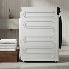 Lavarropa Con Secadora De Calor Kanji Wm12kd8wt01 12kg Blanco