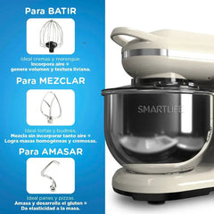 Batidora Planetaria Sl-sm030i 1200w Beige Beige 50 Hz/60 Hz