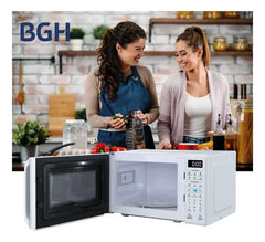 Microondas Digital Bgh B120db20i Eco Blanco 20l Auto Menu Cc