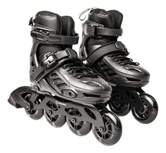 Rollers 4x80 Rise Stark Color Negro Talle De Los Patines 35-38 Tamaño De Las Ruedas 80 Mm