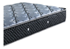 Colchón De Resortes De 1 Plaza Cannon Doral 190x80x27cm Gris/negro