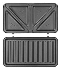 Sandwichera 2 En 1 Atma Placas Antiadherentes Triangular Y Panini