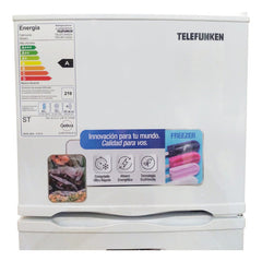 Heladera Telefunken Tfk-hd140 White 140 Litros R600a Clase A Blanco