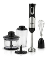 Mixer Licuadora Mano Atma Lmat21123in Vaso Batidor Chopper Negro