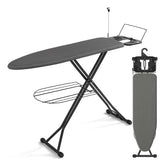 Tabla De Planchar Onebox Ob-tp2 Con Portaplancha Y Antena Plegable Liso Gris