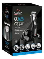 Cortadora De Pelo Ga.ma Multi-estilo Gc625 Set Ga.ma Negro/plata