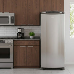 Freezer Vertical Whirlpool Wvu26mk 231lts Ciclico Gris