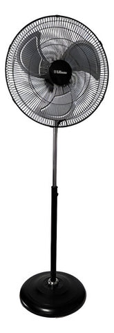 Ventilador De Pie 20p Liliana Vp20pow 3 Aspas Metal 3 Vel - 50.8 Cm - 50 Hz - Negro - Metálico - Metalicas - 3