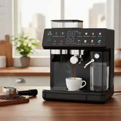 Cafetera Eléctrica Ultracomb Ce-6120 Espresso Con Molinillo 20 Bares