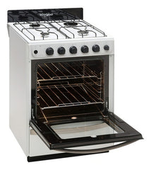 Cocina Whirlpool 56 Cm Blanca Wfb57dw Color Blanco