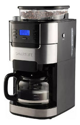 Cafetera De Filtro Smartlife Sl-cmdg1025 Con Molinillo 900w Negro