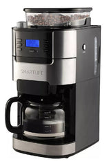 Cafetera De Filtro Smartlife Sl-cmdg1025 Con Molinillo 900w Negro