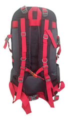 Mochila Para Camping Trekking Outdoor Tm Negra De 60lts - Negro - Liso