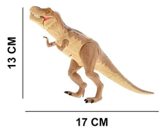 Set Pequeño De Juguetes Dinosaurios Luz Movimiento Sonido