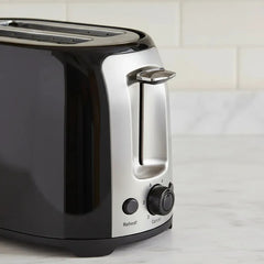 Tostadora Eléctrica Enova 750w 2 Posiciones Negra Negro