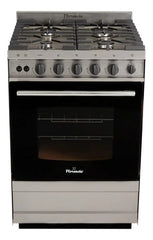Cocina Comercial Florencia 5838 De 4 Hornallas 56cm Inox