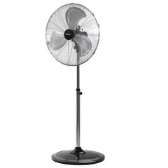 Ventilador Pie Liliana Vpc22 3 Velocidades 3 Aspas Metalicas 3 Plata Metal 55.88 Cm Negro/plata