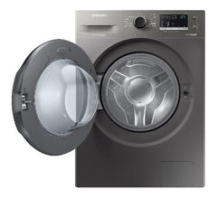 Lavarropas Carga Frontal Samsung Ww70aa46bx Inverter 7kg Inox