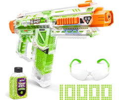 Lanza Hyper Gel Pistola Zuru X-shot Glow In The Dark 10000 C Verde