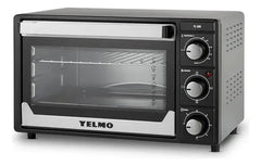 Horno Eléctrico Yelmo Yl-32n De 32lts Temporizador 1500w Grill Color Negro