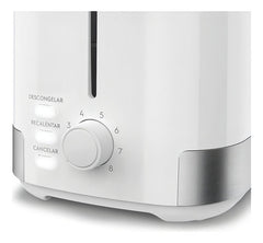 Tostadora Eléctrica Electrolux Inox Ets11 8 Niveles Color Blanco