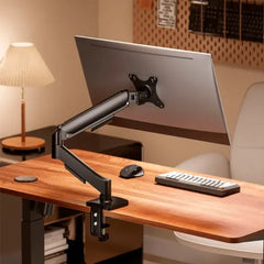 Soporte Escritorio Para Monitor Onebox Ultra Resist 17 A 32 Color Negro