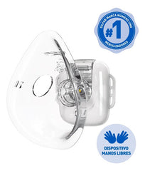 Nebulizador Manos Libres Silfab Nm40 Mesh Breeze Flex Blanco